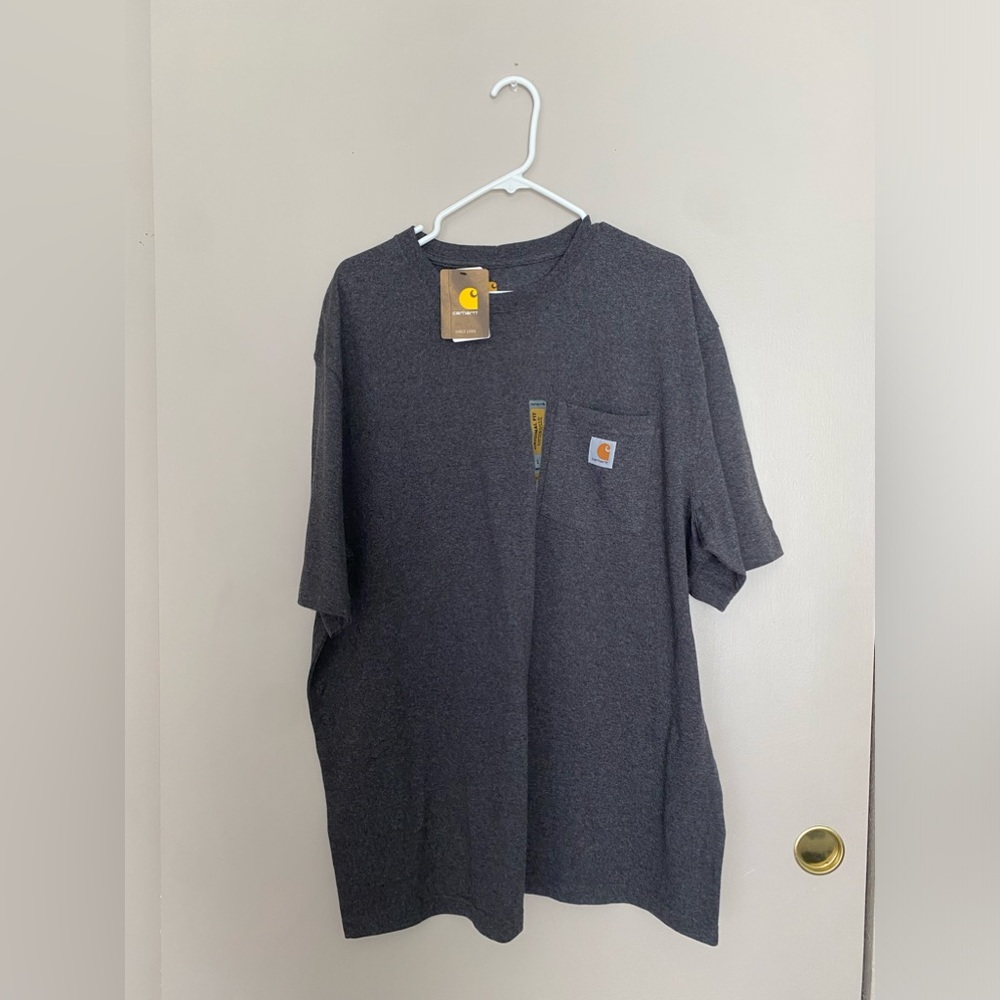 Carhart shirt, color grey, size XL